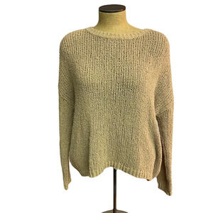 Aerie women’s knit crew neck sweater size M